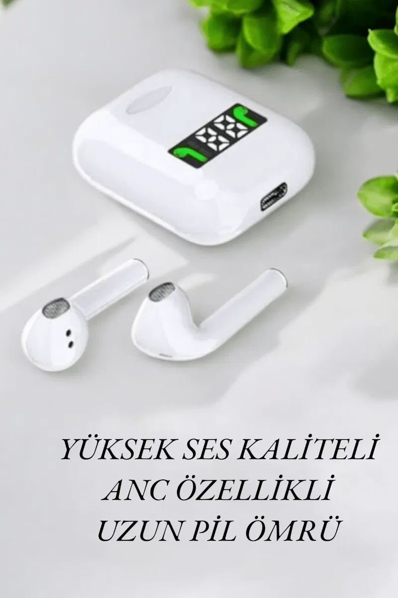 Dokunmatik Kontrol ve LED Göstergeli TWS Bluetooth Kulaklık görsel 4