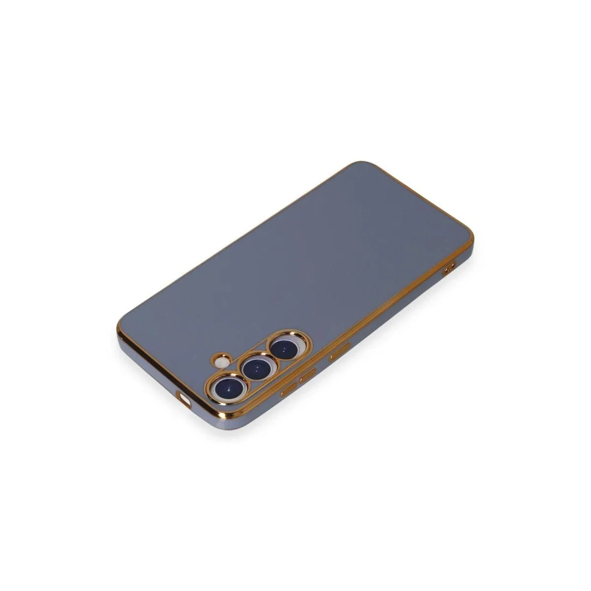 Samsung Galaxy S24 Plus Kılıf Volet Silikon - Mavi görsel 3