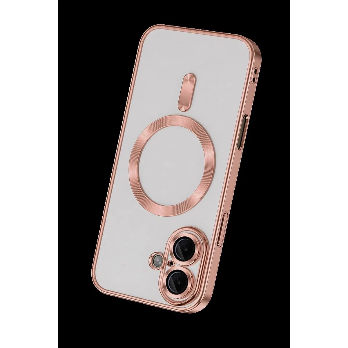 Apple İphone 16 Kılıf Kross Magneticsafe Kapak - Rose görsel 3