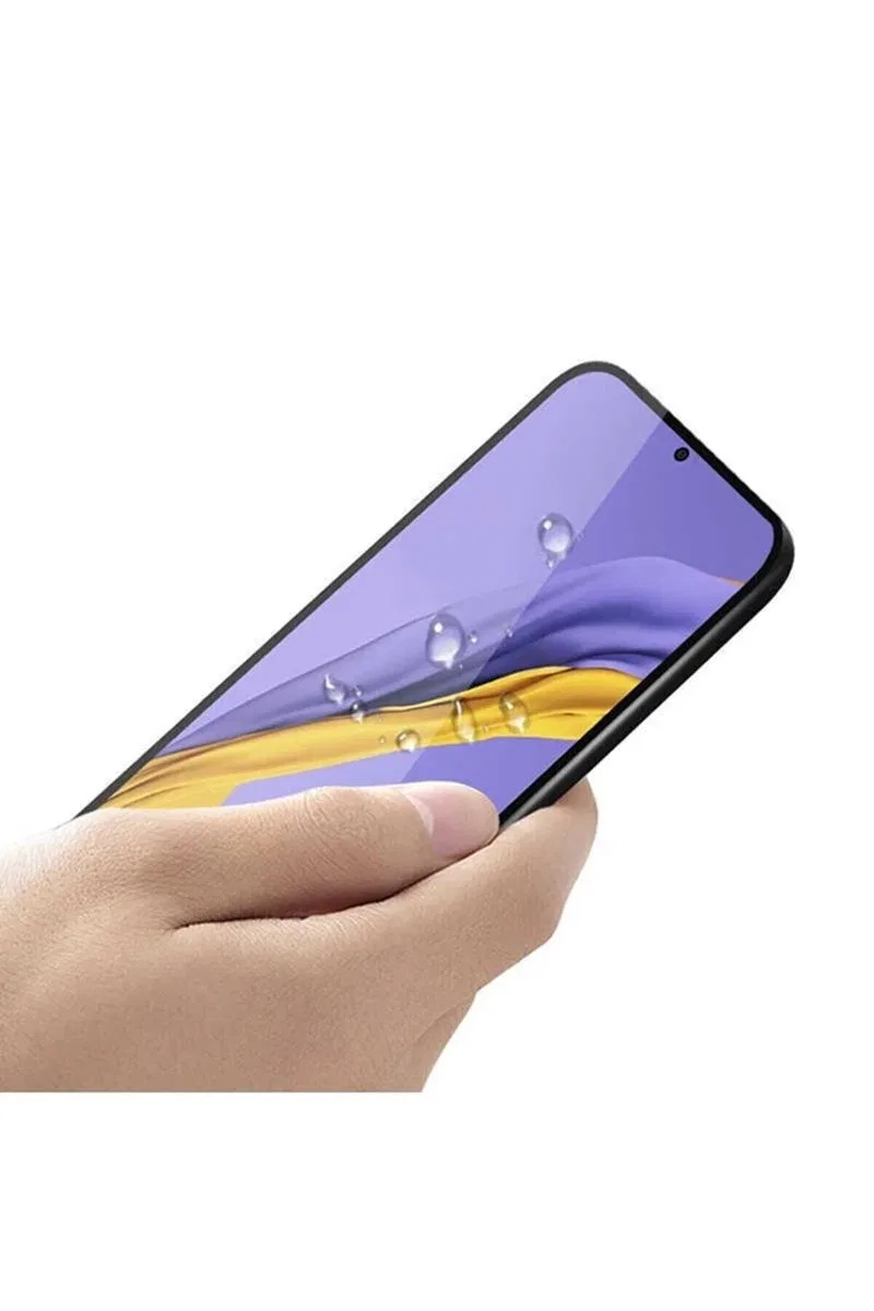 Samsung A72 Uyumlu 9d Tam Kaplayan Parmak Izi Bırakmayan Ekran Koruyucu Film görsel 6