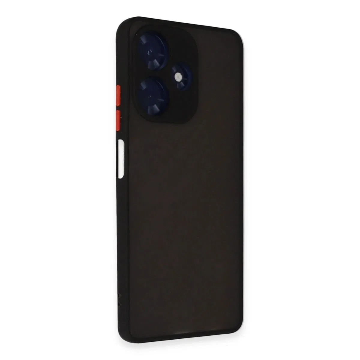 İnfinix Hot 30 4g Kılıf Montreal Silikon Kapak - Siyah görsel 2