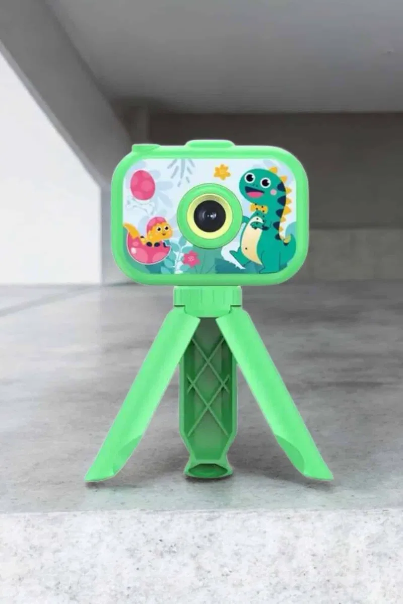 Ayaklı Mini Fotoğraf Makinesi Çocuk Için Eğitici Video Kamera görsel 3