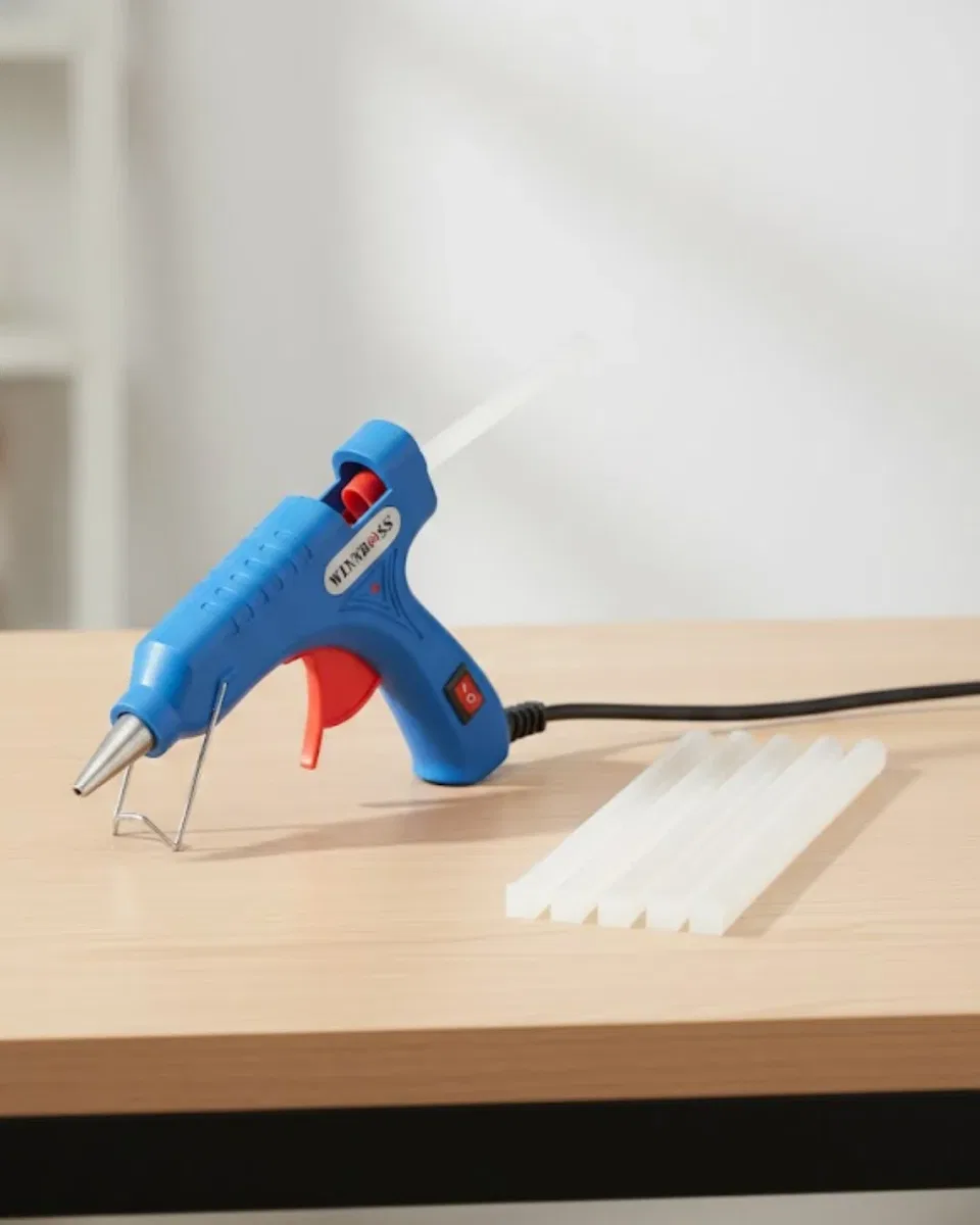 Pratik Kullanımlı 20W Silikon Tabancası 7. 5 mm Silikon Uyumlu 5 Adet Hediye Silikon