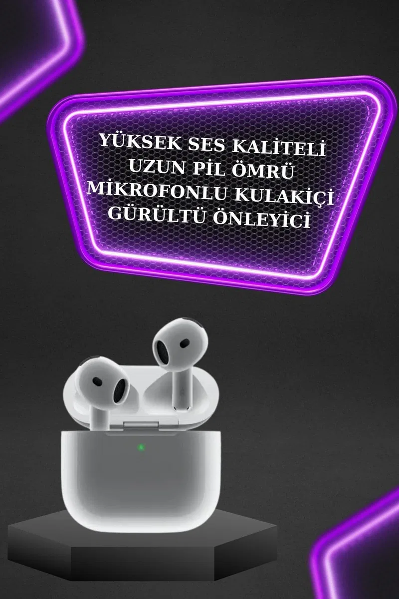3. Nesil TWS Bluetooth Kulaklık Bluetooth Bağlantılı Akıllı Saat Amoled Ekran Plastik Hasır Kordon görsel 3