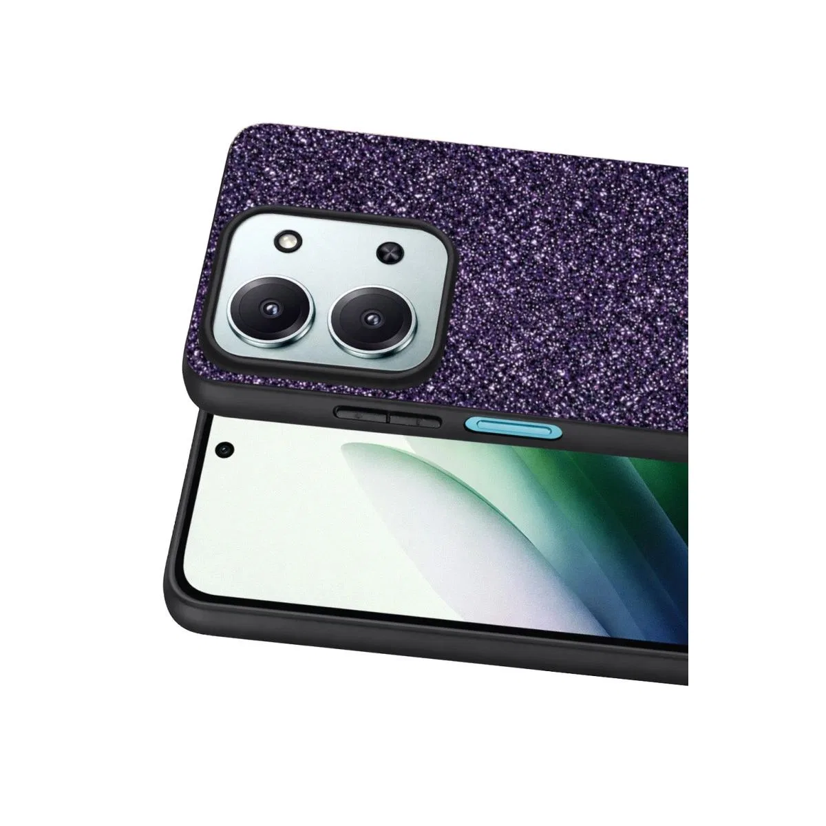 Onegif Xiaomi Redmi 15c 4g Bright Simli Kapak - Derin Mor görsel 2