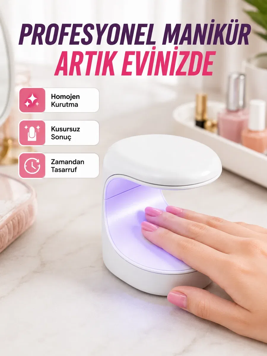 3 Boncuklu Hızlı Kurutucu – 30 Saniyede Etkili Sabitleme Yeni Nesil