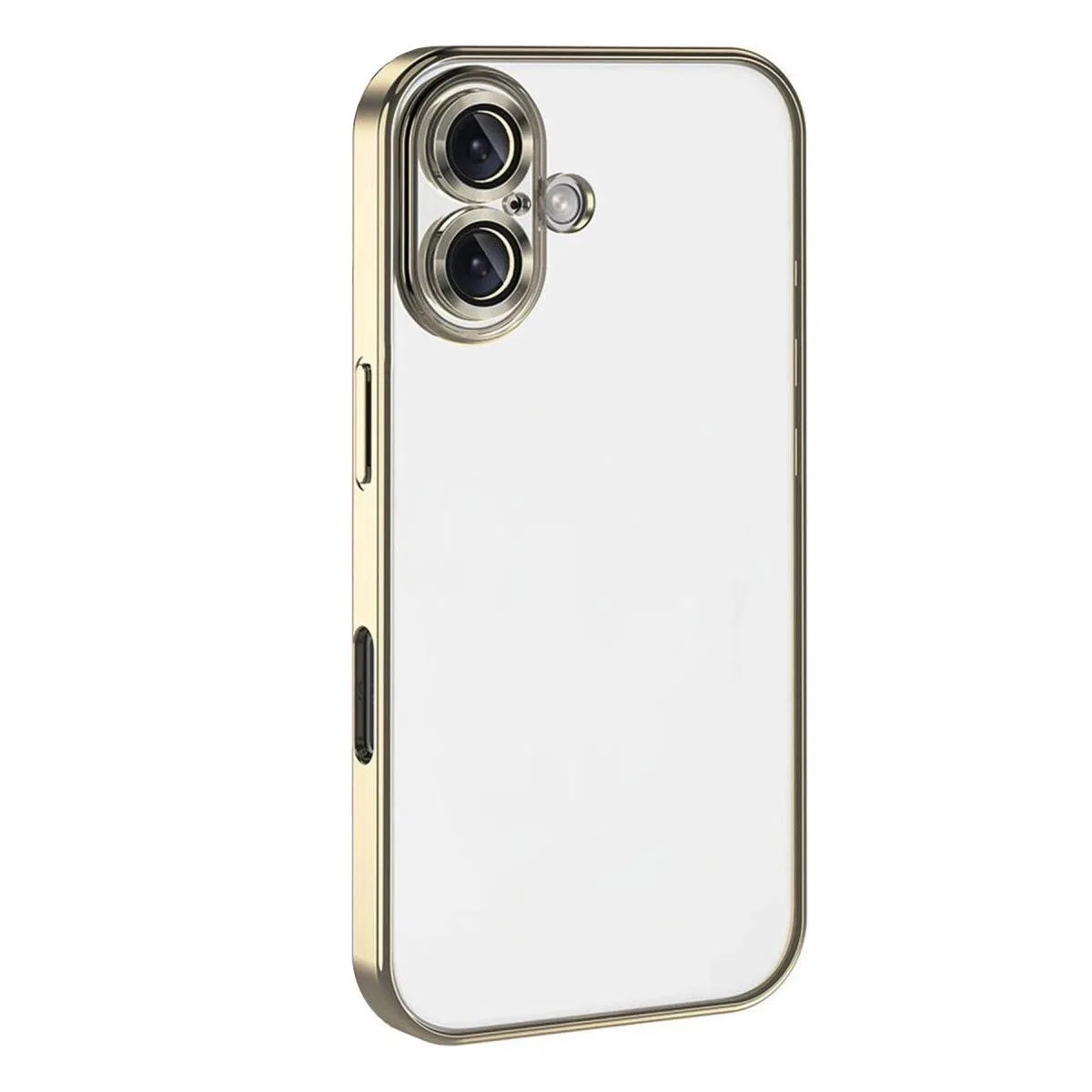 Apple İphone 17 Razer Lensli Silikon - Gold görsel 3