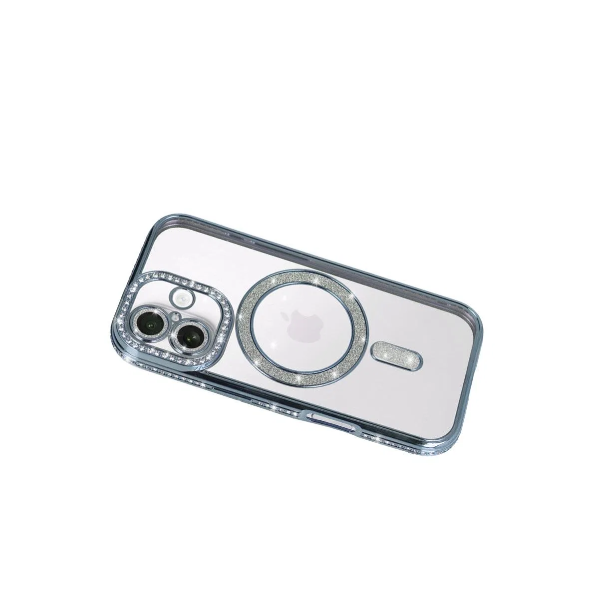 Apple İphone 17 Joke Simli Magneticsafe Kılıf - Mavi görsel 3