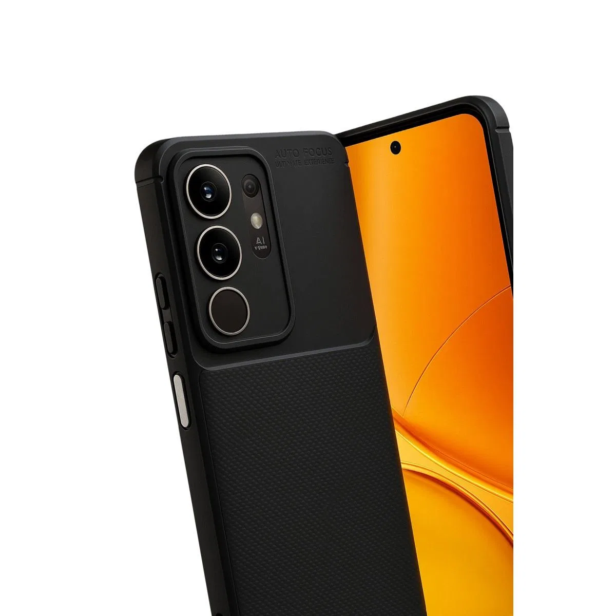Vivo Y29 4g Auto Focus Karbon Kapak - Siyah görsel 4