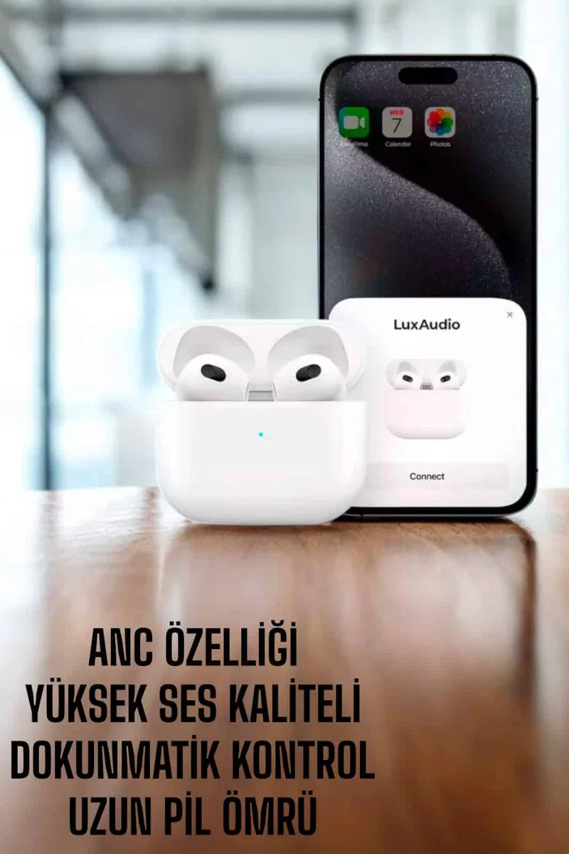 Yeni Nesil Bluetooth Kulaklık ANC Özelliği Yüksek Ses Kaliteli görsel 2