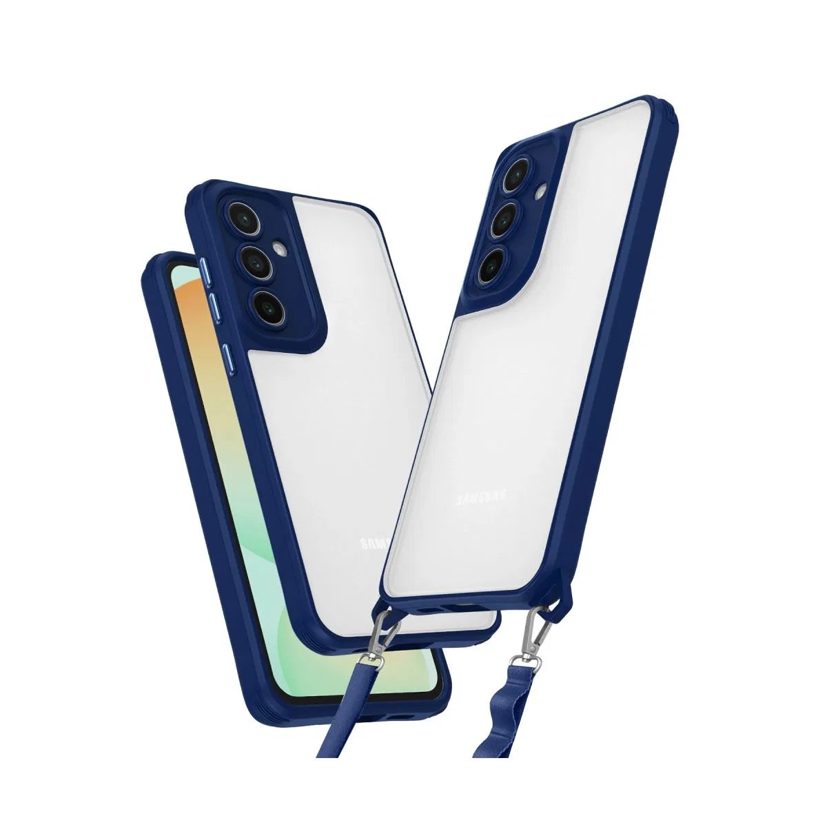 Samsung Galaxy A35 5g Kılıf Penta Silikon Kılıf - Lacivert