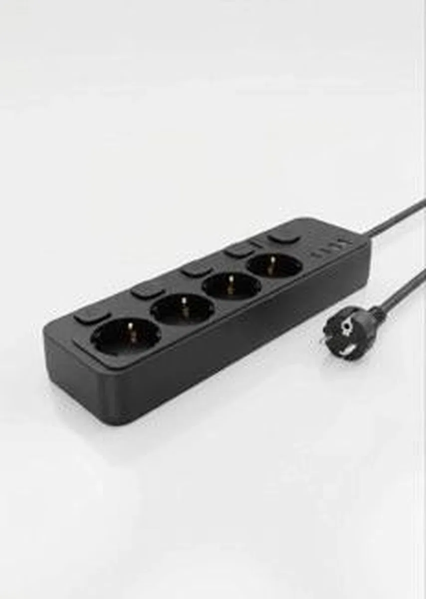 Akım Korumalı 4’lü Priz 2xusb 2xtype-c Çıkış Yüksek Gerilim Koruma Priz Çoğaltıcı görsel 6