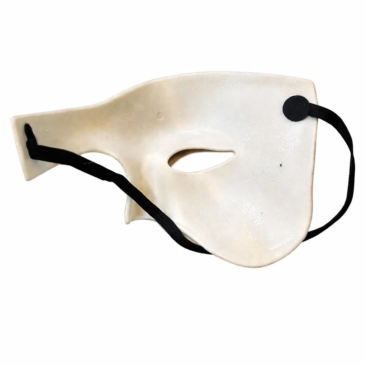 Beyaz Yarım Erkek Maske – Phantom Parti Balo Maskesi görsel 3