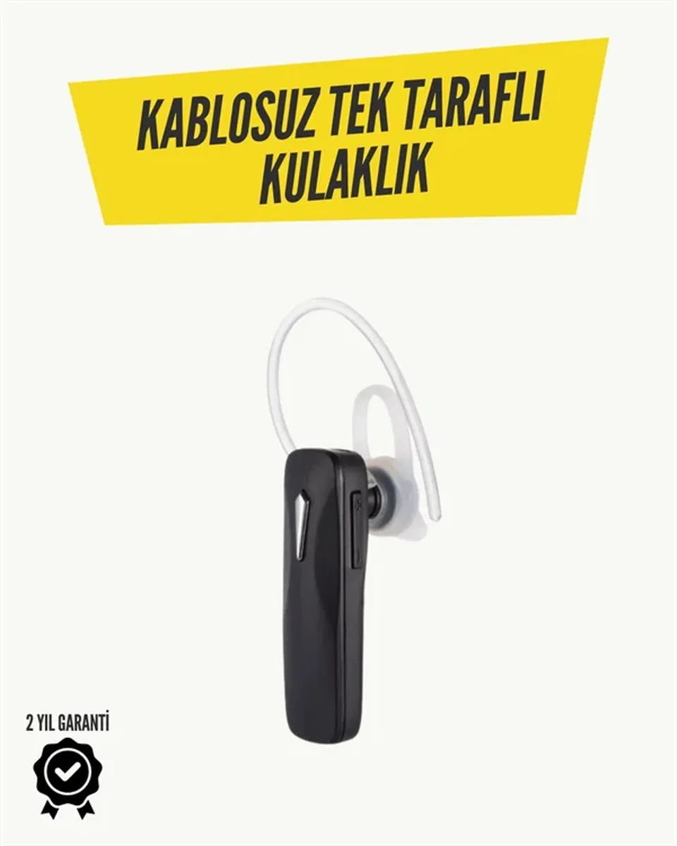 RS-TWS Bluetooth 4. 1 Kablosuz Kulak İçi Kulaklık | HiFi Ses Kalitesi & DSP Mikrofon & 3 Saat Kullanım