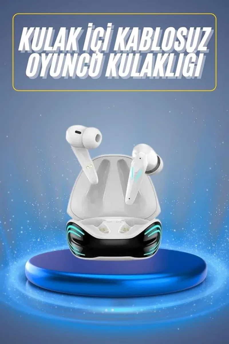Mini Gaming Kulaklık Oyuncu Kulaklığı Bluetooth Kulaklık Android ve İOS Uyumlu görsel 2
