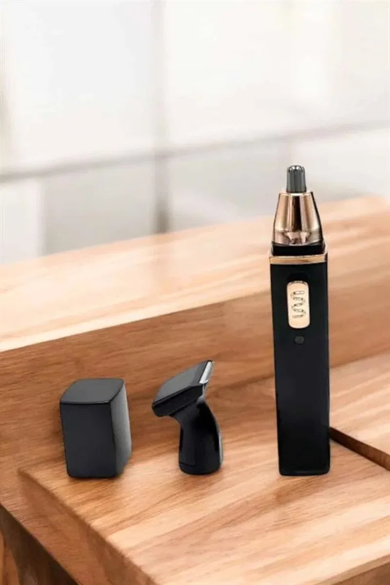 Seyahat Tipi Mini Taşınabilir Siyah Burun Kulak Yanak Kıl ve Tüy Temizleme Makinesi görsel 3