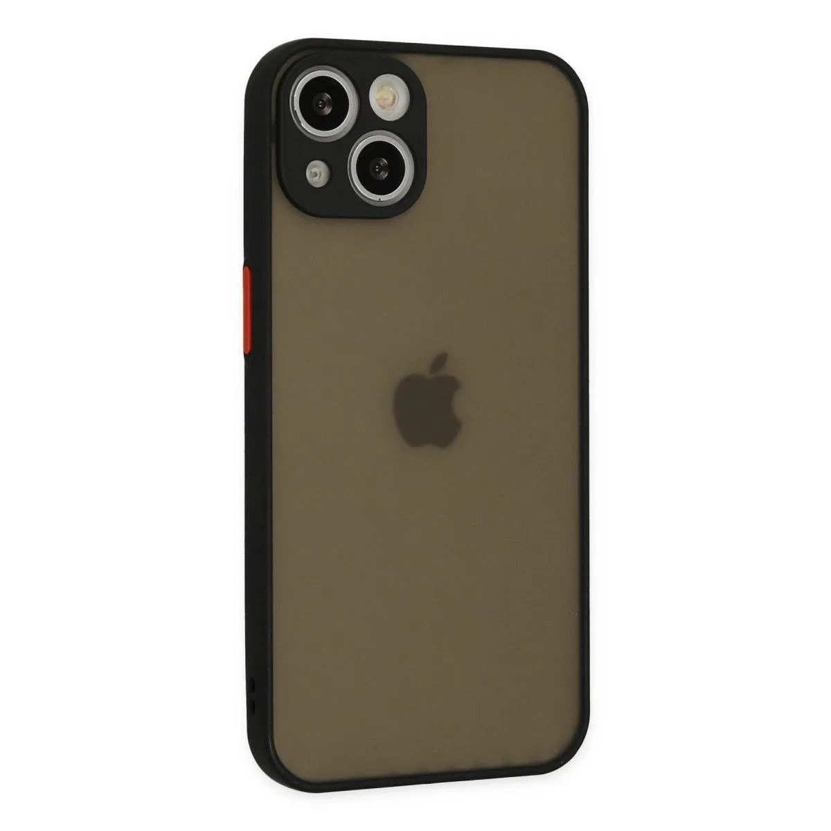 Apple İphone 14 Kılıf Montreal Silikon Kapak - Siyah görsel 2