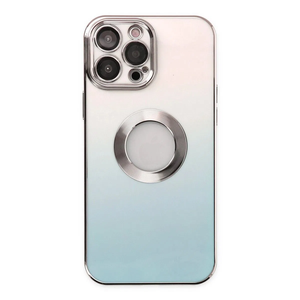 Apple İphone 13 Pro Max Kılıf Best Silikon - Turkuaz