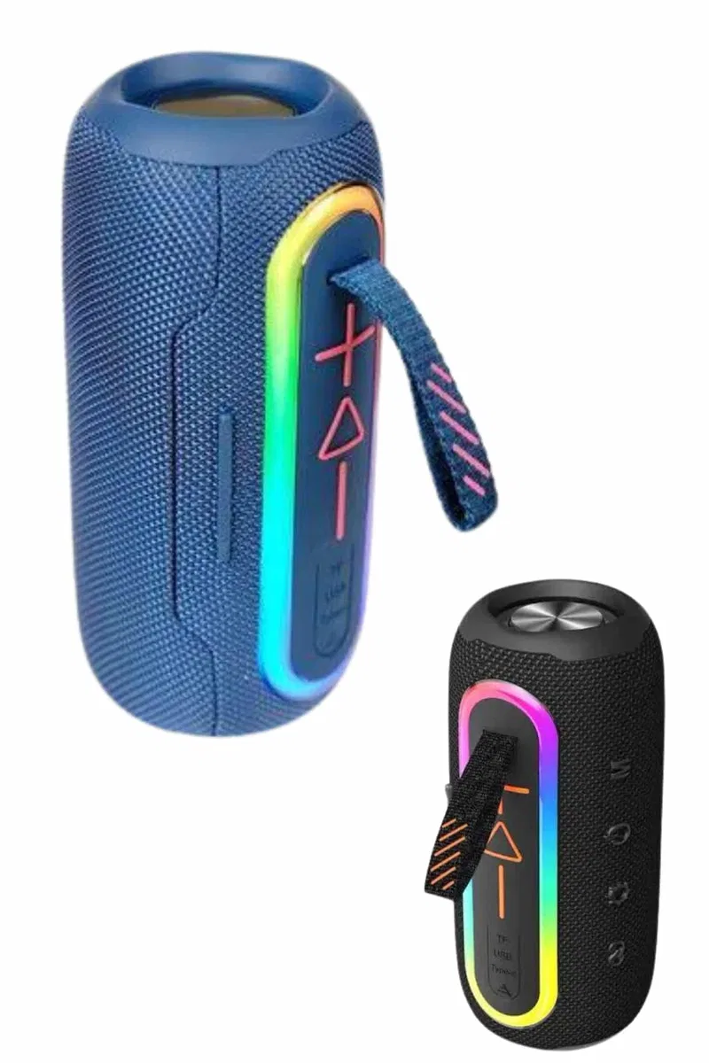 Bluetooth Hoparlör USB Şarjlı Uzun Pil Ömrü Android ve İOS Uyumlu Renkli Yeni Nesil görsel 5