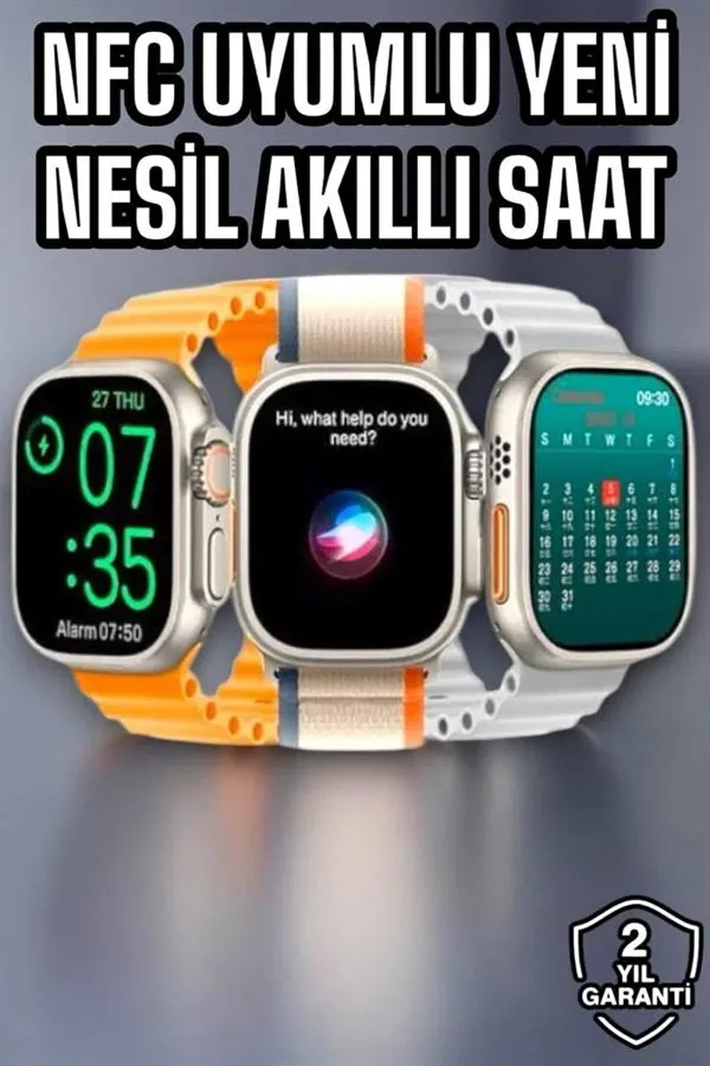 Akıllı Saat Sağlık Takibi Spor Modları ChatGPT Entegrasyon Ve Sesli Asistan görsel 2
