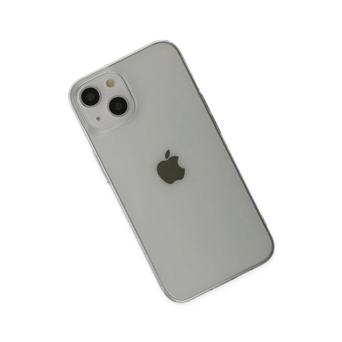 Apple İphone 14 Plus Kılıf Pc Sert Şeffaf Kapak - Şeffaf görsel 3