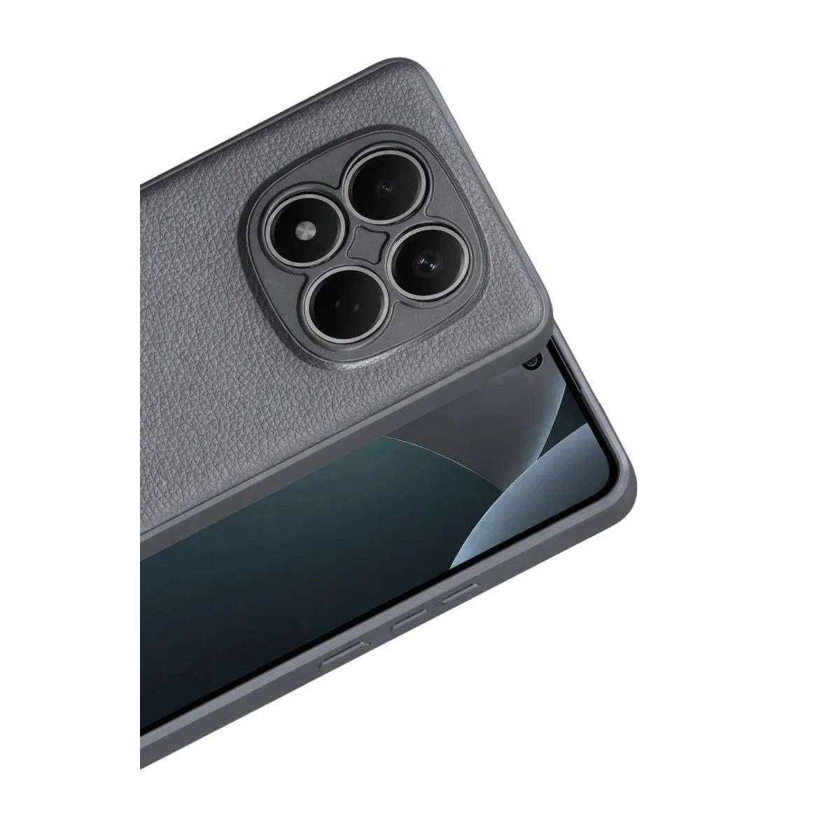 Xiaomi Redmi Note 15 Pro Plus 5g Thermax Silikon Kılıf - Gri görsel 2