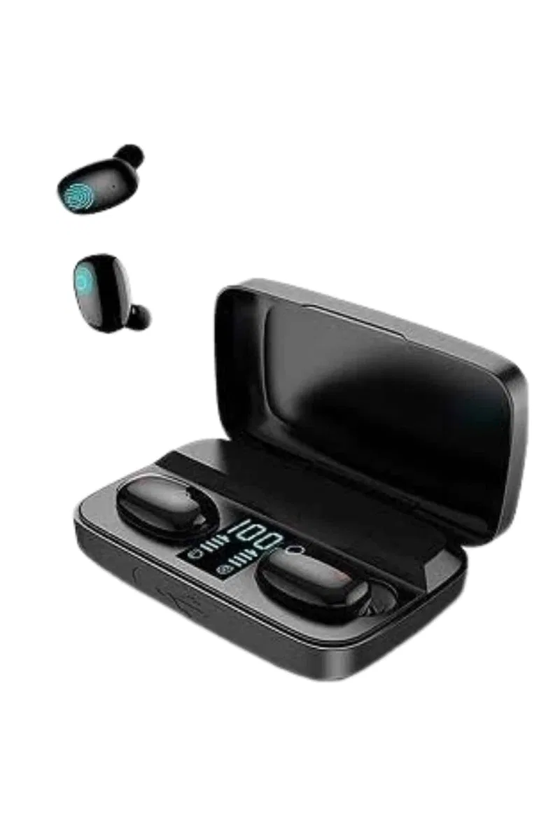 Kablosuz Bluetooth Kulaklık Android ve İOS Uyumlu Led Göstergeli Powerbankli görsel 3
