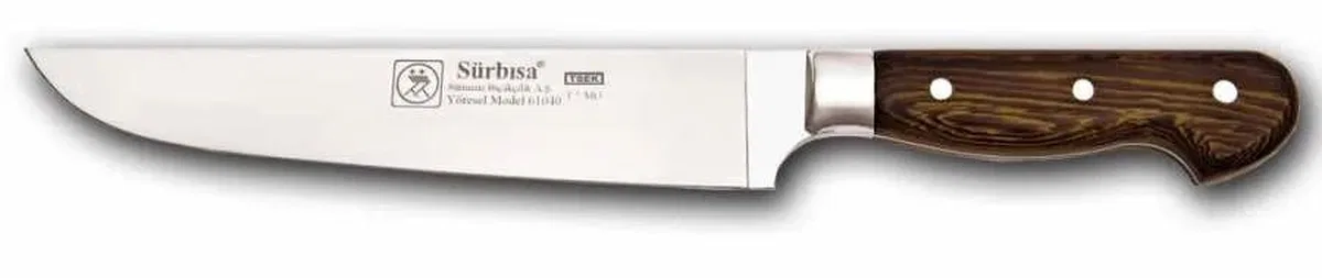 61040ym - Sürmene Yöresel Kasap Bıçağı 20, 5 Cm - Kurban, Doğrama, Kesim