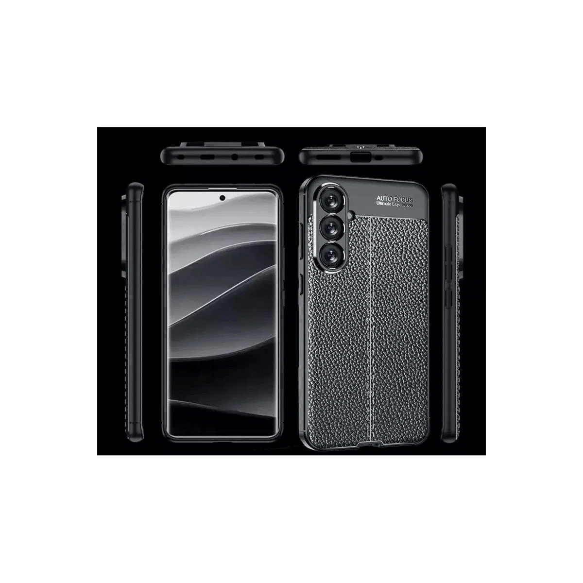 Samsung A56 Kılıf Auto Focus Kapak - Koyu Yeşil görsel 3