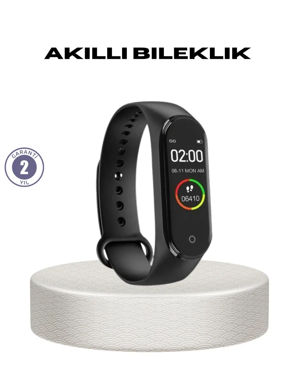 Akıllı Bileklik 0. 96 İnç Ekran Kalp Atışlı Kan Basınçlı IP67 Suya Dayanıklı