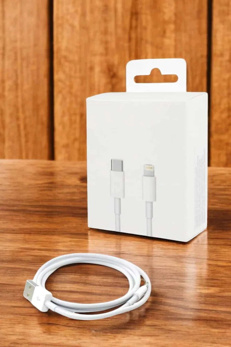 Iphone Uyumlu İOS Uyumlu Lightning Hızlı Şarj Tye C Lightning Şarj Kablosu görsel 5