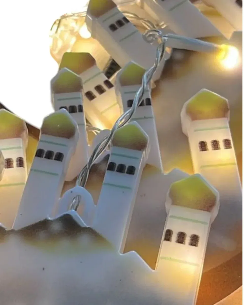 3 Metre Ramazan LED Saçak Işık Ev İçi Dekoratif Aydınlatma görsel 5