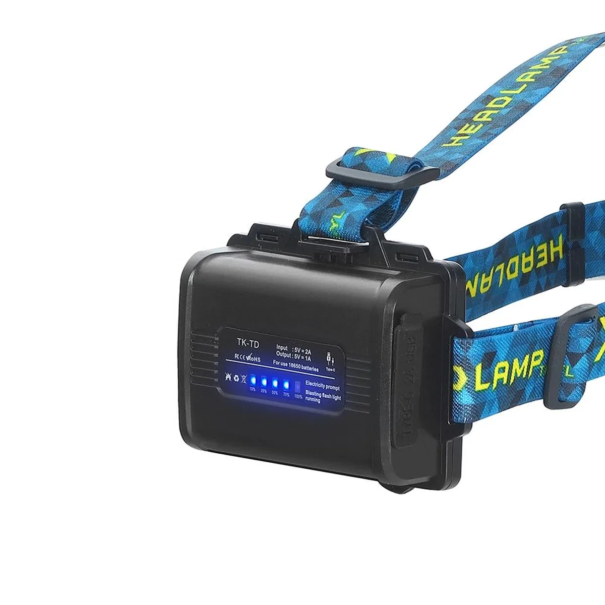 Cree P360 - 12, 000 Lümen Şarjlı Kafa Lambası Wt-627 görsel 6