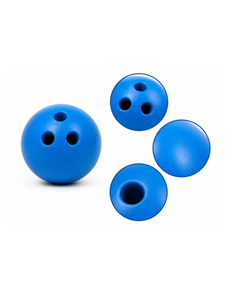 Çocuk Bowling Seti Renkli Top ve 6 Kuka İçeren Eğitici Oyun görsel 3