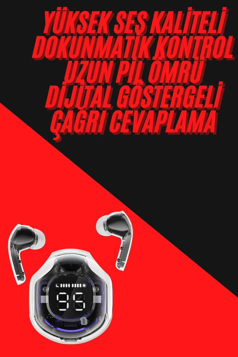 Yeni Nesil Ultrapods Pro Bluetooth Kulaklık Extra Bass Yüksek Mikrofon Kalitesi görsel 2