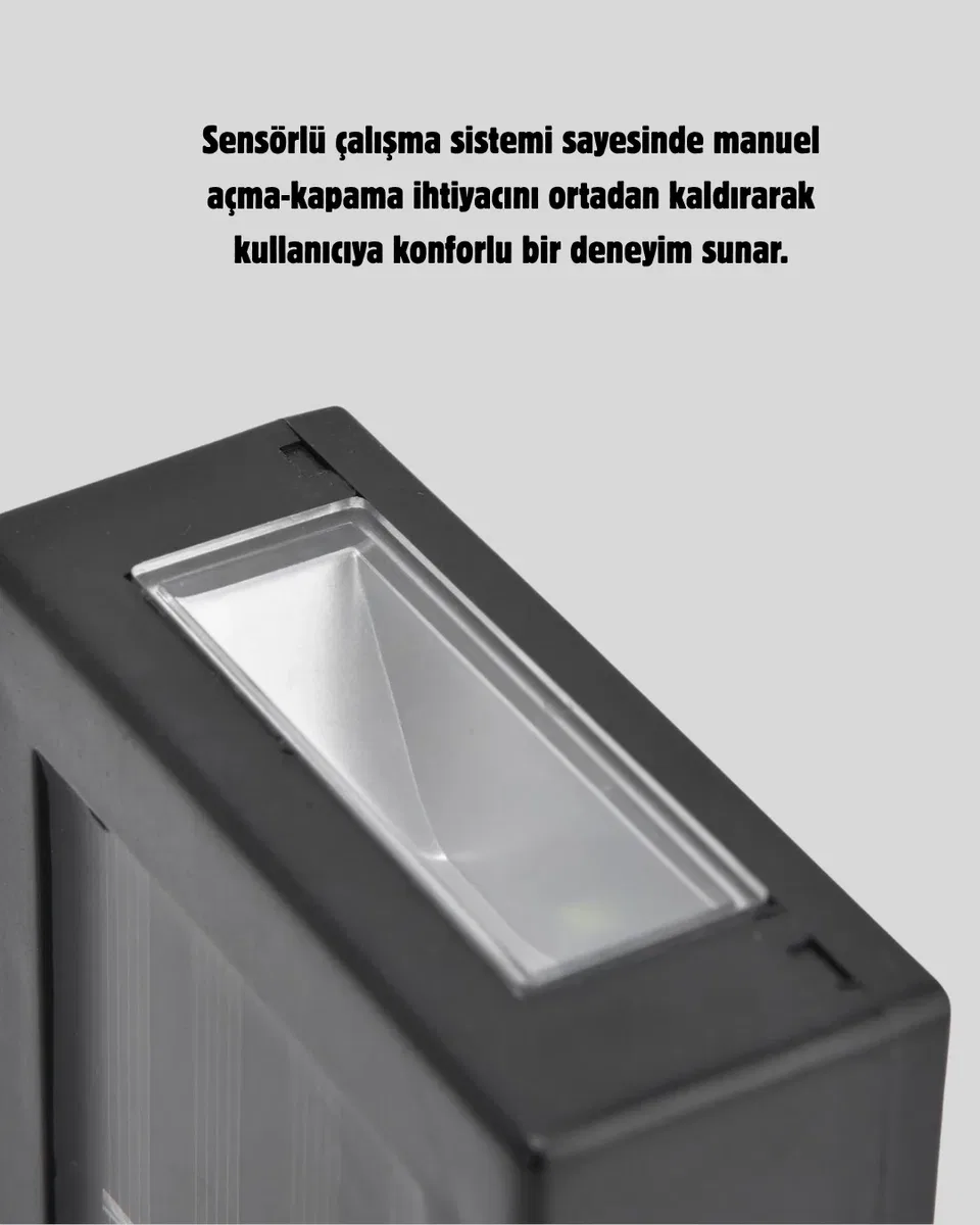 6 LED Güneş Enerjili Sensörlü Lamba – Akıllı Işık Sensörlü, Enerji Tasarruflu Bahçe Aydınlatma görsel 4