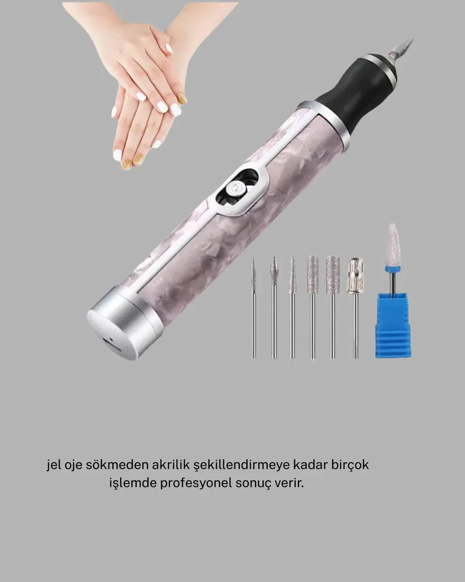 PROTEZ TIRNAK KURUTMA TÖRPÜ SETİ görsel 2