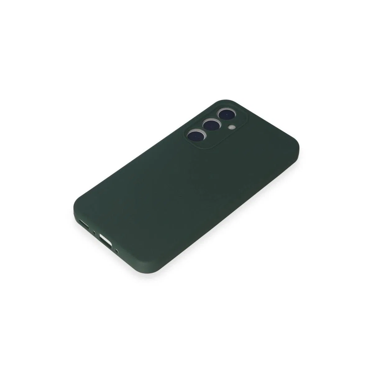 Samsung Galaxy A35 5g Kılıf First Silikon - Koyu Yeşil görsel 4