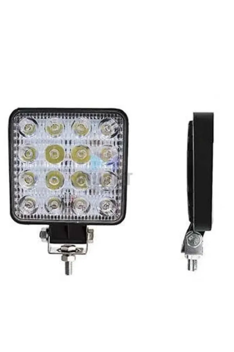 16 Ledli Çalışma Lambası Araç Görüş Lambası Oto Lamba görsel 5