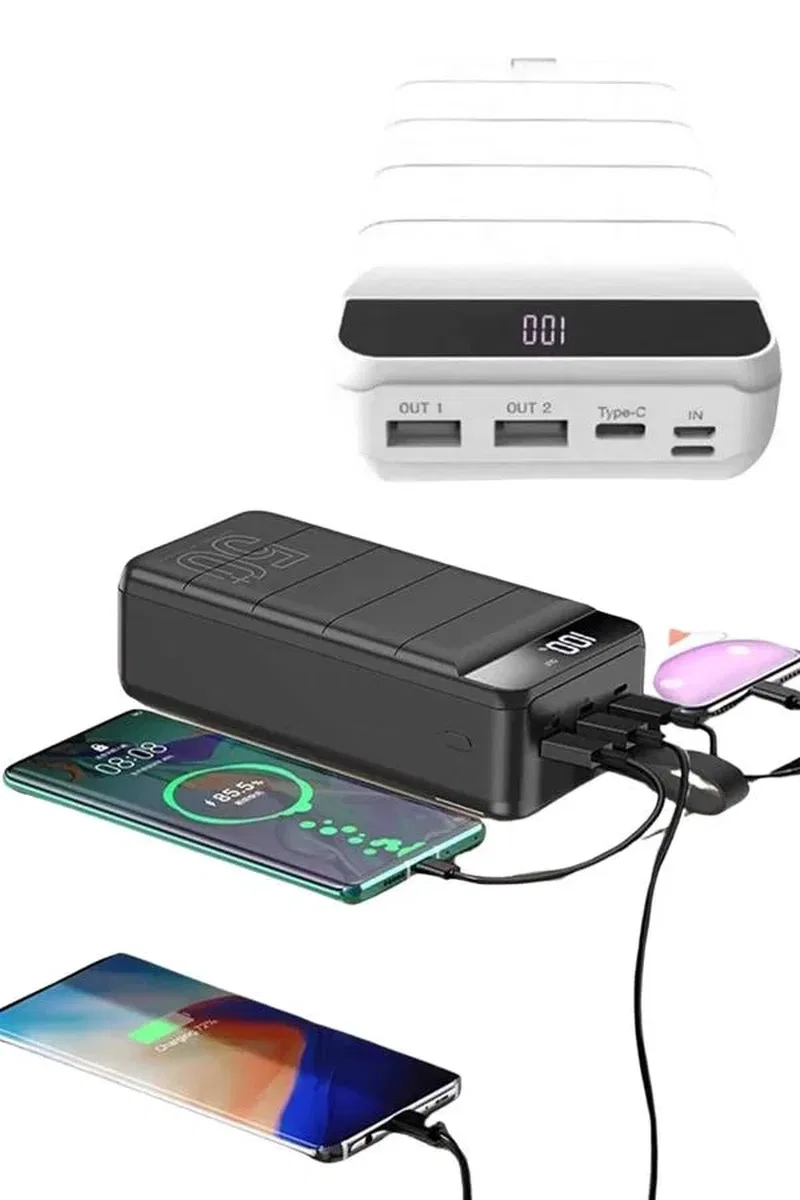 Hızlı Taşınabilir 50. 000 Mah Powerbank Led Ekran Android ve İOS Uyumlu görsel 5