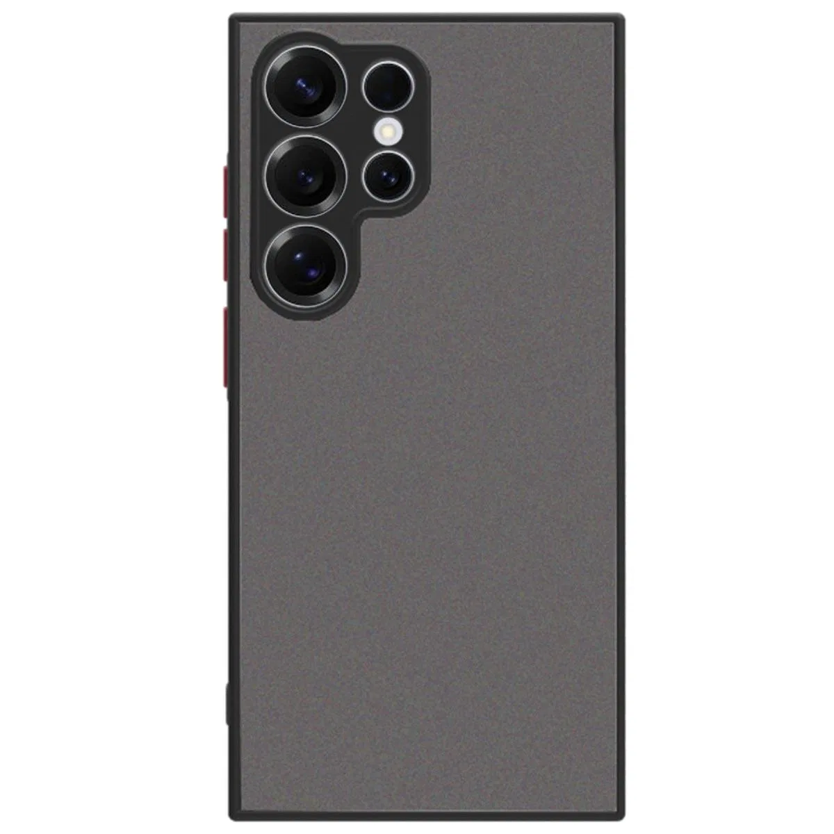 Samsung Galaxy S25 Ultra Kılıf Montreal Silikon Kapak - Siyah görsel 2