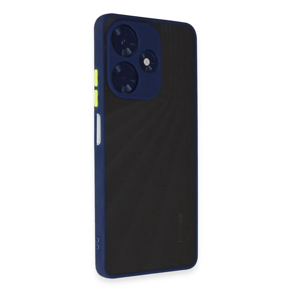 İnfinix Hot 30 4g Kılıf Montreal Silikon Kapak - Lacivert görsel 2
