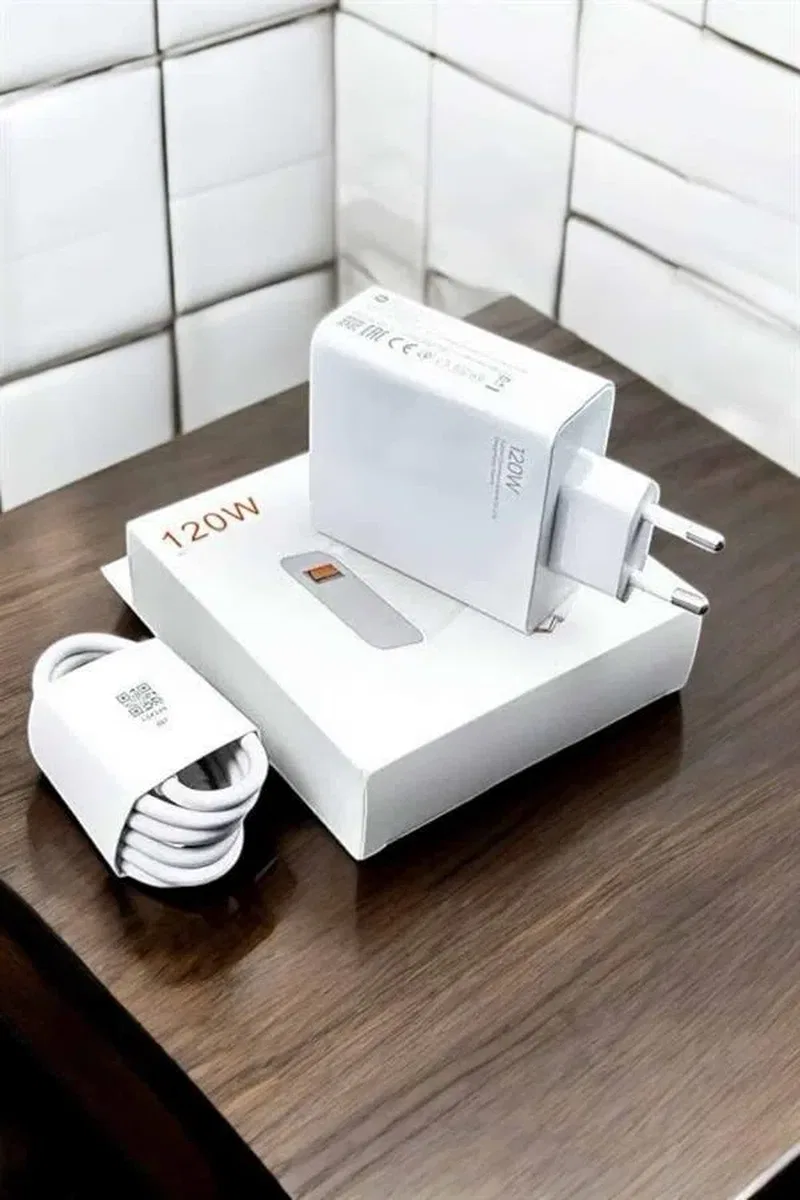 120W Şarj Aleti Type-C Uyumlu Turbo Şarj Aleti Yeni Nesil görsel 3
