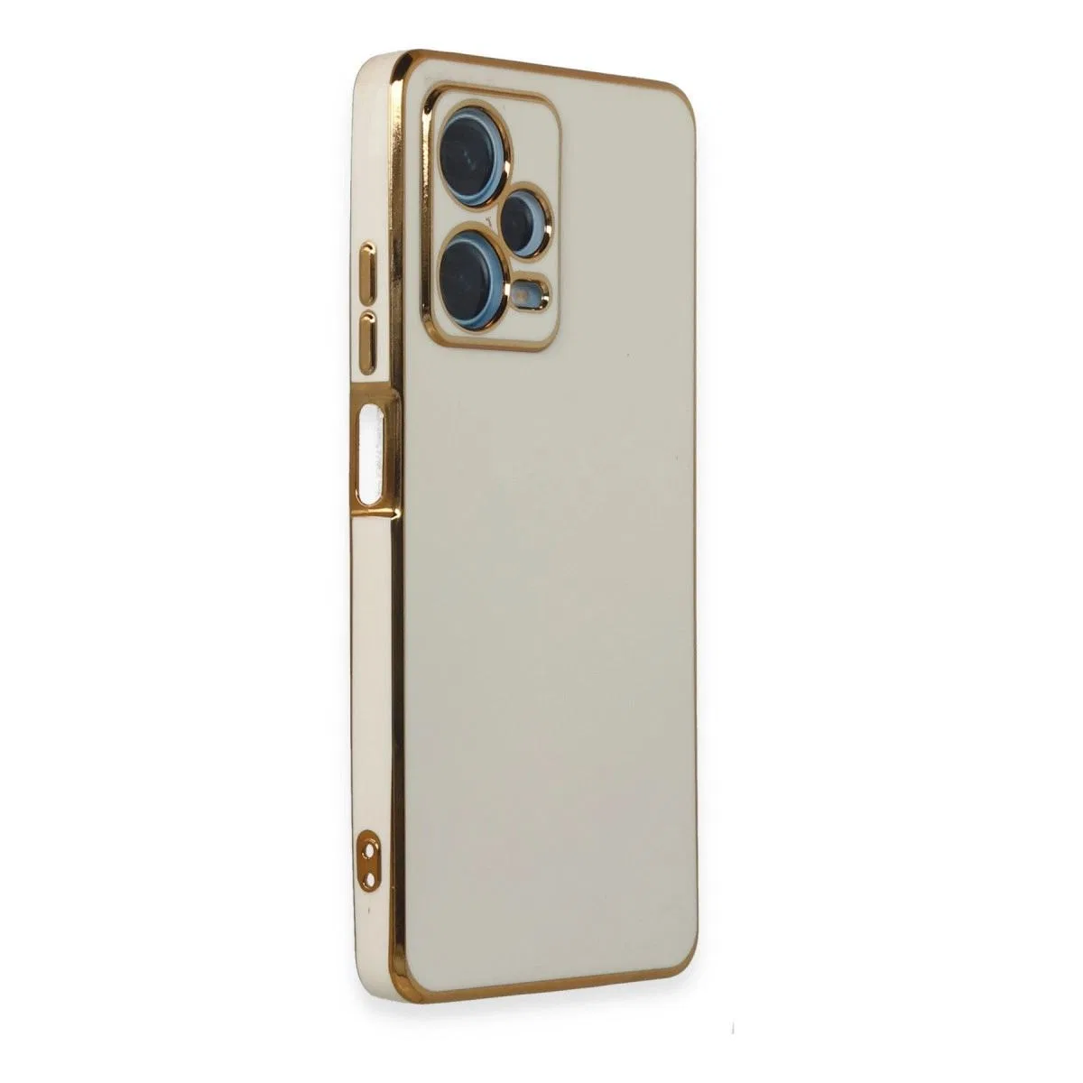 Xiaomi Redmi Note 12 Pro Plus Kılıf Volet Silikon - Beyaz görsel 2