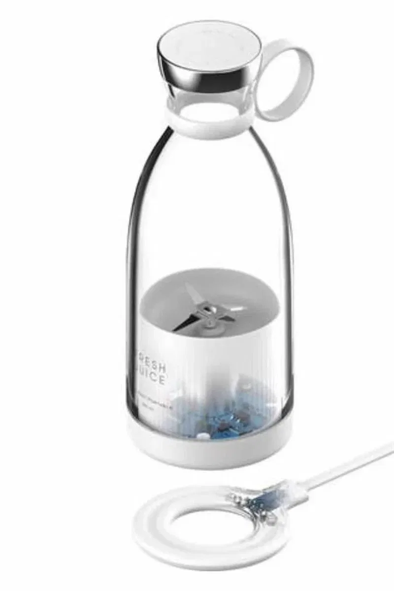 Taşınabilir Kablosuz Şarjlı Kişisel Smoothie El Blender Mini Meyve Sıkacağı görsel 4