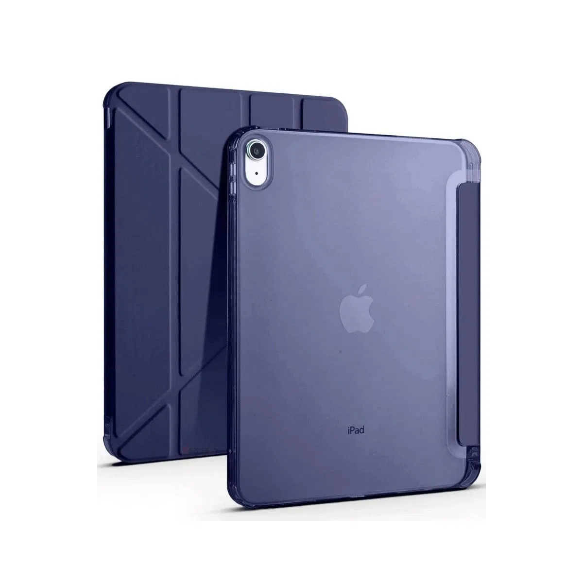 Apple İpad 2022 10. 9 (10. nesil) Kılıf Kalemlikli Mars Tablet Kılıfı - Lacivert görsel 4
