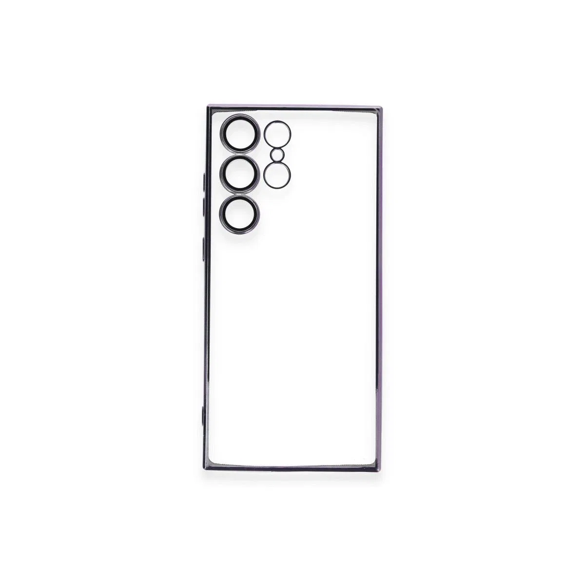 Samsung Galaxy S24 Ultra Kılıf Razer Lensli Silikon - Siyah görsel 3