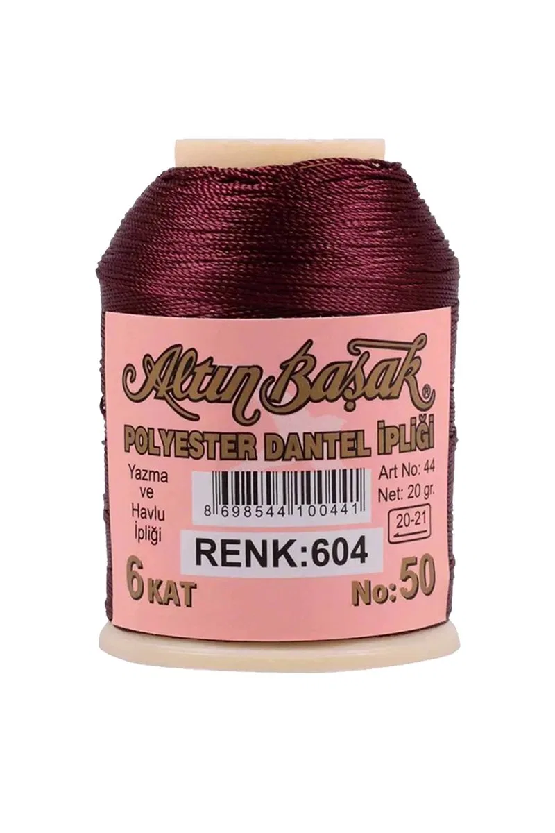 3 Adet Altınbaşak Oya ve Dantel İpi 20 gr - Royaleks - No: 672 - 604 - 770 görsel 4