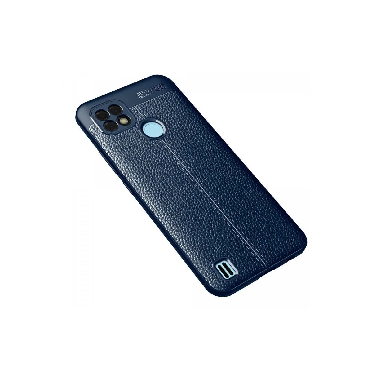 Realme C21 Kılıf Auto Focus Kapak - Lacivert görsel 2