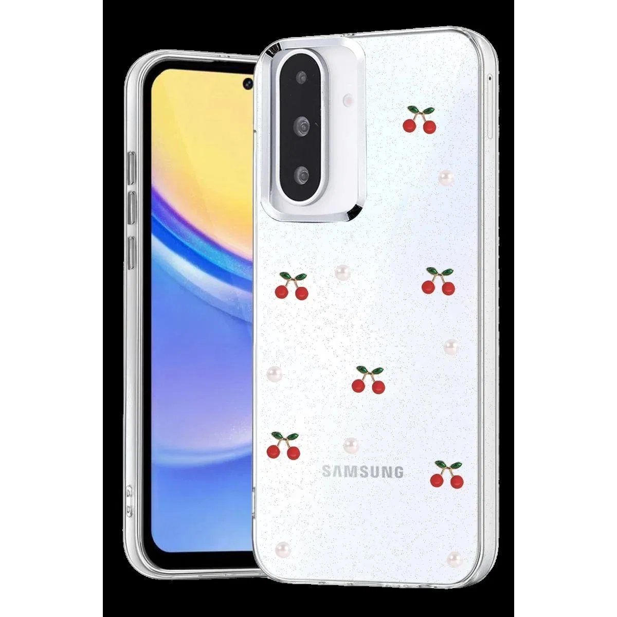 Samsung Galaxy A27 5g Fiyonk Desenli Kapak - Desen 9